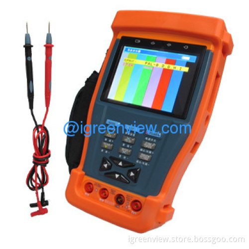 Igv-ts94 Cctv Tester With Audio/video Level Testing